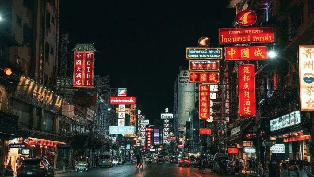 Yaowarat Bangkok Thailand The biggest Chinatown in the world