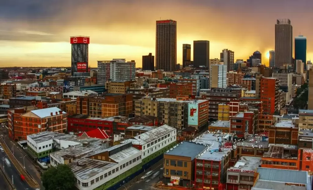 Johannesburg South Africa Best Remote Working Destinations in Africa for Digital Nomads